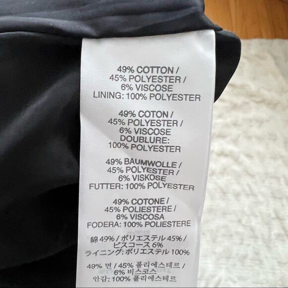 J. Crew Textured Black & White Block Print Skirt - Picture 8 of 8